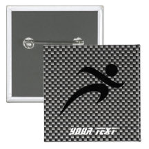 Faux Carbon Fibre; Running Buttons