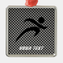 Faux Carbon Fibre; Running Ornaments