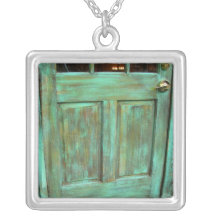 Faux Door Necklaces