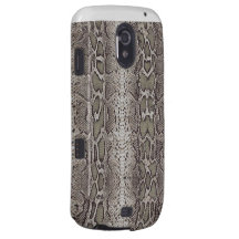 Faux / Fake snakeskin, greens and grays Samsung Galaxy Nexus Cases