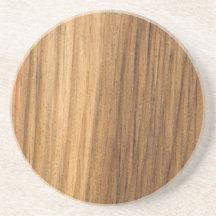 Faux Finished Barn Wood Beverage Coaster