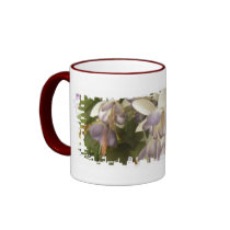 Faux Fuschia Coffee Mugs