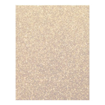 Faux Gold glitter graphic Custom Letterhead