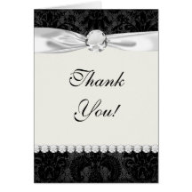 faux lace black grey damask pattern card