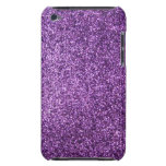 Faux Purple Glitter iPod Touch Cover