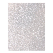 Faux Silver glitter graphic Customized Letterhead