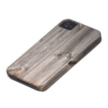 Faux Wood Texture Case-Mate iPhone 4 Case