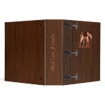 Faux Wooden Box Album Binder