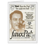FauxPa!    Rental father card