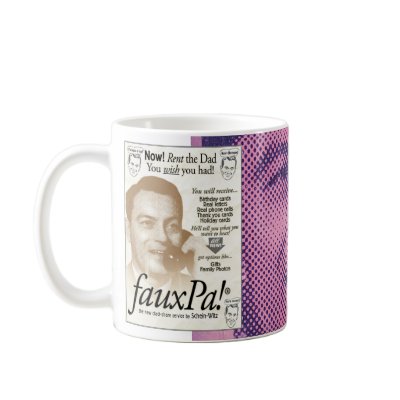 FauxPa!    Rental father Mug by RockingHorseGraphics