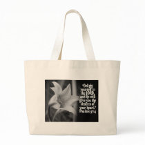 FAVORITE  BIBLE SCRIPTURE PSALM 37:4 CANVAS BAGS