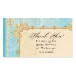 Favour Gift Cards - Fleur di Lys Damask 2 - Weddin