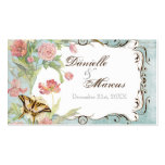 Favour Gift Tags - Les Fleur Pavoine - Rose n Peon business cards