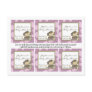 Favour Tags Jacana Girl Jungle Zoo Animal Post Card