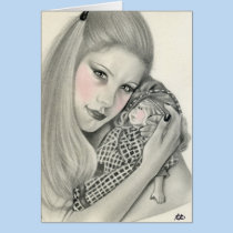 Favourite Dolly Greeting Card cards