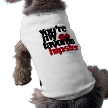 Favourite Hipster Pet T-shirt