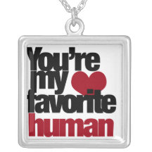 Favourite Human Love Custom Necklace