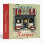 Favourite  Recipes- binder