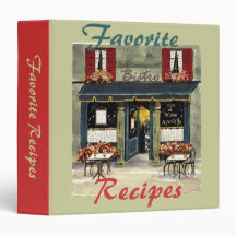 Favourite  Recipes- binder
