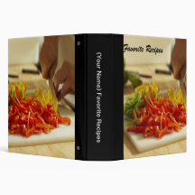 Favourite Recipes Cookbook Binder