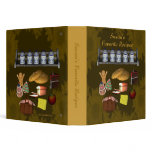 Favourite Recipes Cookies Cake Meals Binder