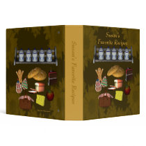 Favourite Recipes Cookies Cake Meals Binder