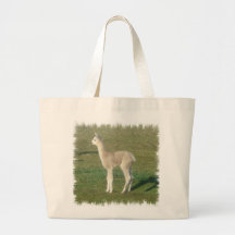Fawn alpaca canvas bags