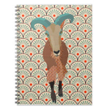Fawn Blue Notebook