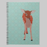 Fawn Blue Notebook notebooks