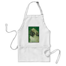 Fawn Chinese Pug Apron