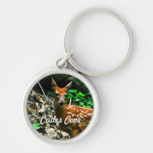 Fawn in Cades Cove - Great Smoky Mountain Keychains