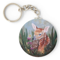 Fawn Innocence Keychain