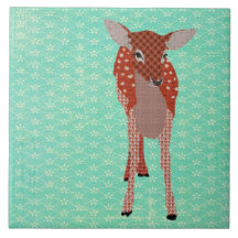 Fawn Turqoise Tile