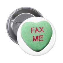 Fax Me Heart Pin