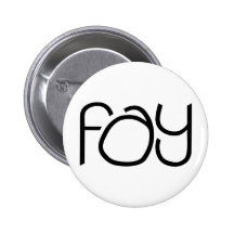 Fay black Button