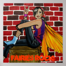 fay, Fairies Rock! Poster