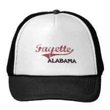 Fayette Alabama City Classic Trucker Hats