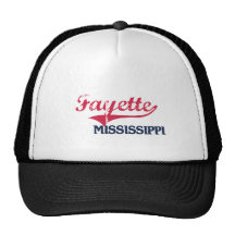Fayette Mississippi City Classic Mesh Hats
