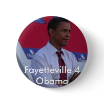Fayetteville 4 Obama Pins