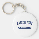 Fayetteville Arkansas College Style tee shirts Keychain