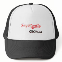 Fayetteville Georgia City Classic Trucker Hat
