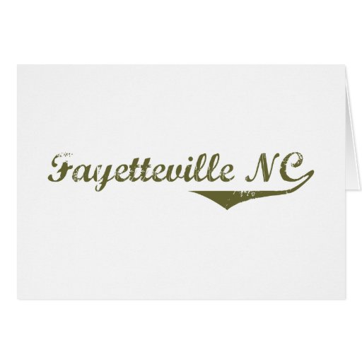 Fayetteville Revolution t shirts Card