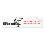 fb-1, Skate Fast. Turn Left., www.skatingsirens... bumper stickers