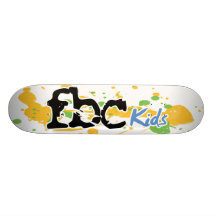 FBC Kids Splash Logo Skate Deck