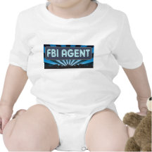 FBI Agent Marquee Baby Bodysuit