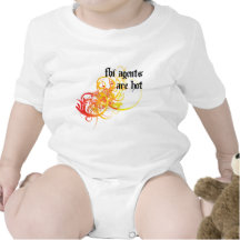 FBI Agents Are Hot Baby Bodysuits