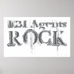 FBI Agents Rock Posters