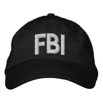 FBI Embroidered Hat