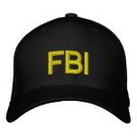 FBI EMBROIDERED BASEBALL CAP