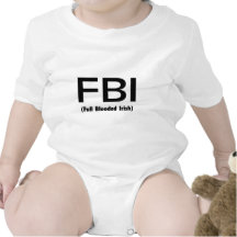 FBI Full Blooded Irish Romper